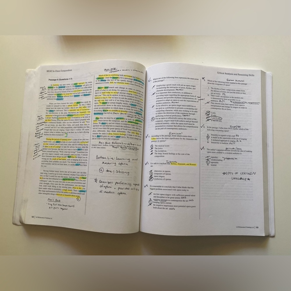 MCAT In-Class Compendium Study Guide - Picture 5 of 5